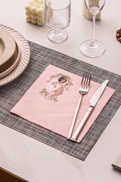 Fast Delivery Wedding Beverage Napkins Customized 3-Ply Wedding Napkins Paper Table Disposable Napkins For Wedding Decoration