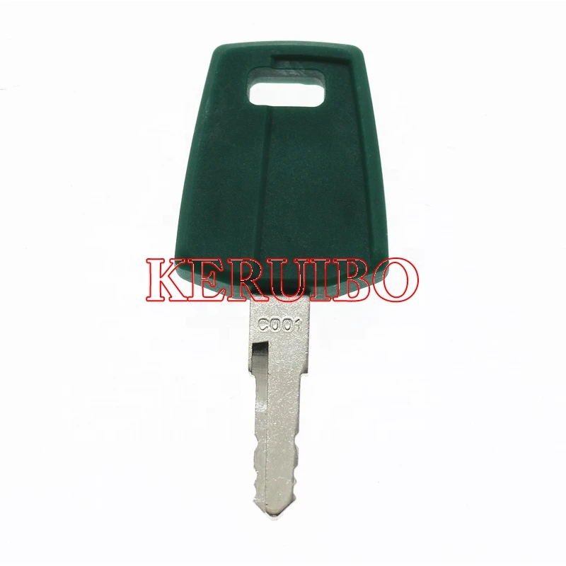 F green Series Ignition Start Starter Keys for Volvo Wheel Loader 11444208 Heavy Equipment C001 key