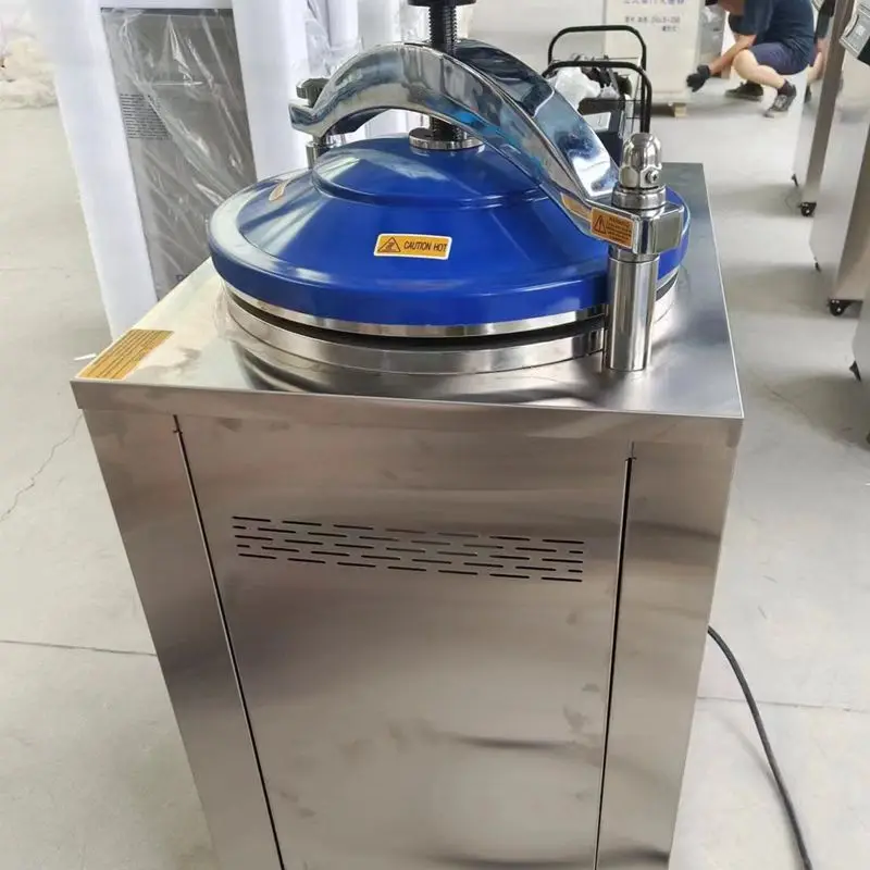Medical grade autoclave machine laboratory vertical autoclave with digital display