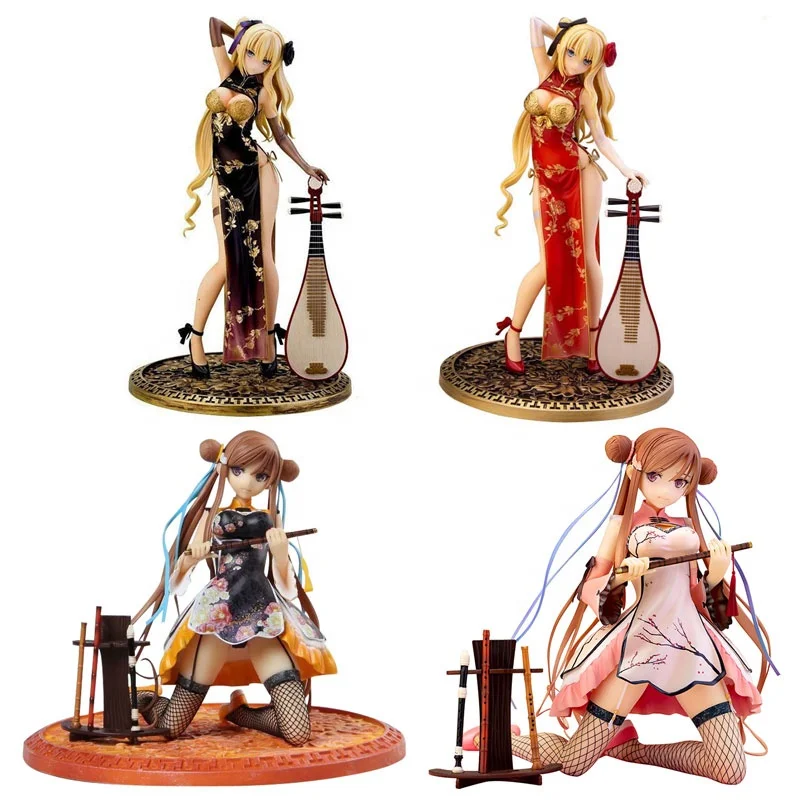 SKYTUBE Alphamax Premium Chun Mei Jin Lian Golden ORIGINAL CHARACTER BY TONY PVC Action Figure Anime Figure Model Toy Doll Gifts