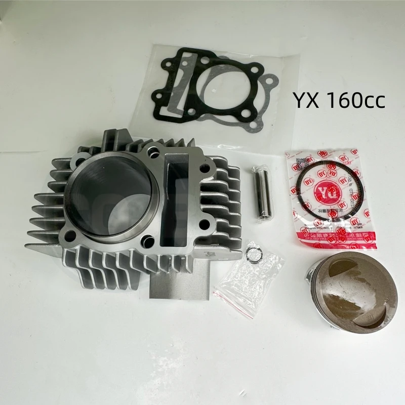 CQJB motorcycle cylinder block kit yinxiang 160cc YX160CC cylinder kit