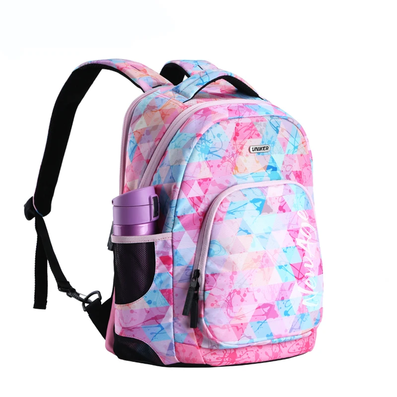 UNIKER индивидуальный 2021 клетчатый рюкзак с Mochilas Dama Pink