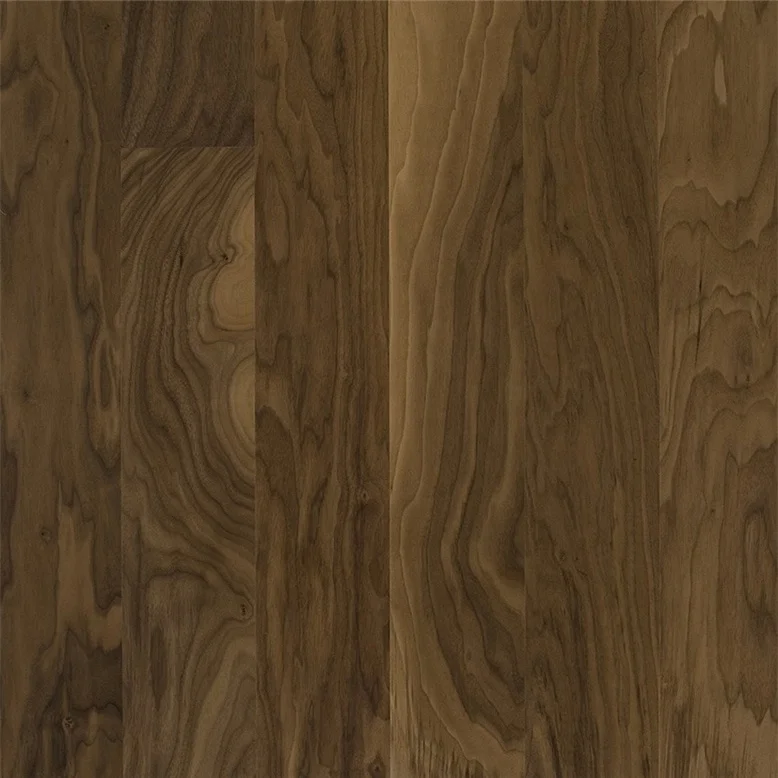 
Moca Smooth Solid Wooden American Walnut Flooring 