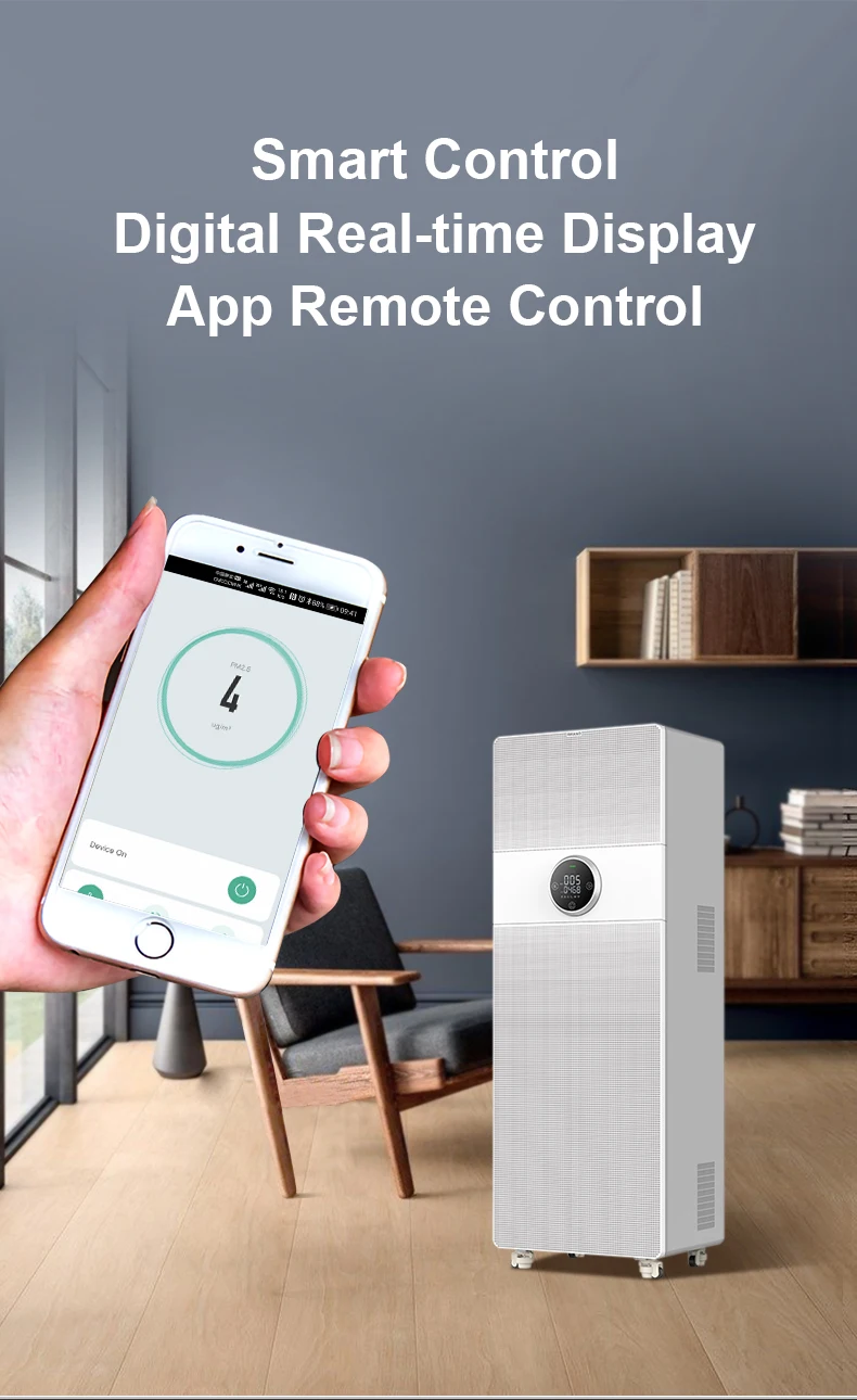 2021 новый дизайн 2500 м3/ч супер большой объем воздуха покрывает 300м2 очиститель аэропорт зал стадион вируса убивая воздушный