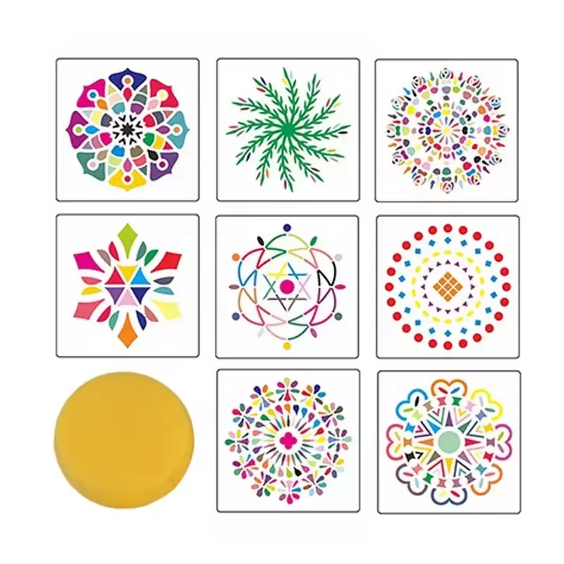 Keep Smiling 35pcs DIY Art Mandala Dotting Tools Rock Painting Kits Dot Handwork Craft Clay