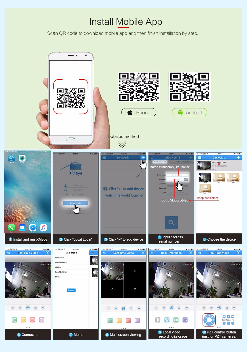 8 Megapixel 16 channel 4K ip cameras video surveillance system with 8mp cctv poe nvr recorder kit (hdd,cable optional)