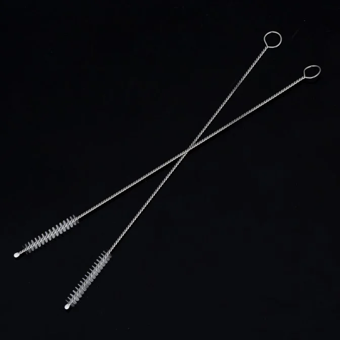 22cm Straw Brush Cleaner Seal Lids Metal Straws For Skinny Straight Tumbler  Metal Straw Brush Cleaner