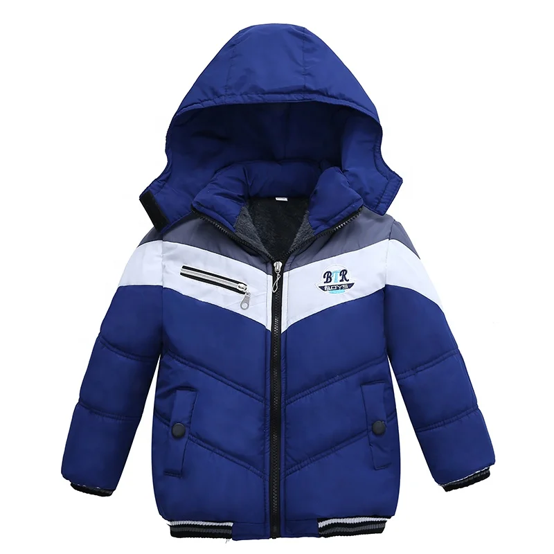 
Kids Clothes Wears Hooded Winter Warm Boys Coats & Outwear 