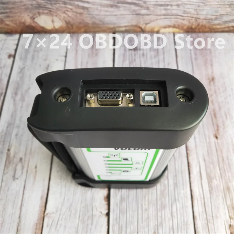 V2.7.25/V2.8(HDD) Truck Diagnostic Tool Vocom 88890300 For Volvo/UD/Mack/Renault With Square Interface