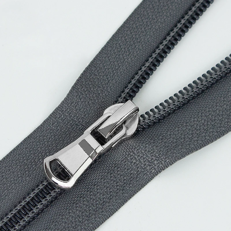 Nylon Open-End Zip Zipper 5# For Apparel Outerwear Tailor