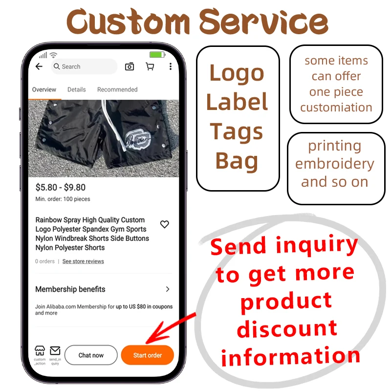 Rainbow Spray High Quality Custom Logo Polyester Spandex Gym Sports Nylon Windbreak Shorts Side Buttons Nylon Polyester Shorts