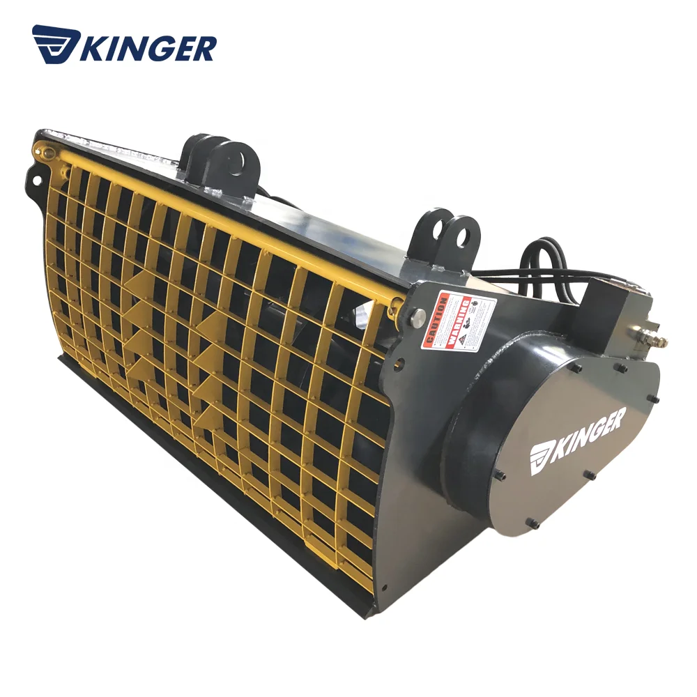 KINGER Hot Sale New design concrete mixer bucket for excavator attachment bucket concrete mixer