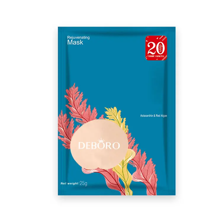 
Private Label OEM/ODM Skincare Organic Astaxanthin Red Algae Revitalizing Mask Facial Mask 