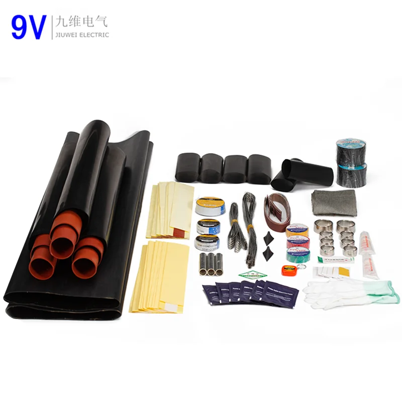 10 kV Xlpe Heat Shrink Indoor Outdoor Cable End Termination Kit Power Cable Termination Kits
