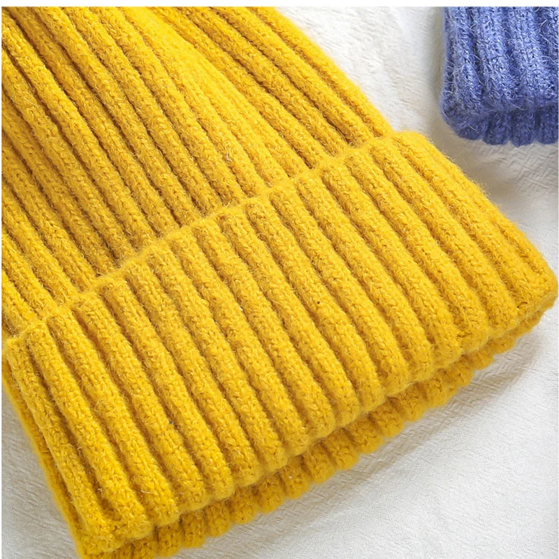 Hot sale winter cap warm hat newborn little girl caps graphic children baby boy hats kids hats for kids winter