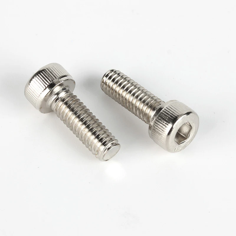 DIN 912 Bolt Alloy Steel Grdae 12.9 Nickel Plated Hexagon Socket Head Cap Allen Bolts