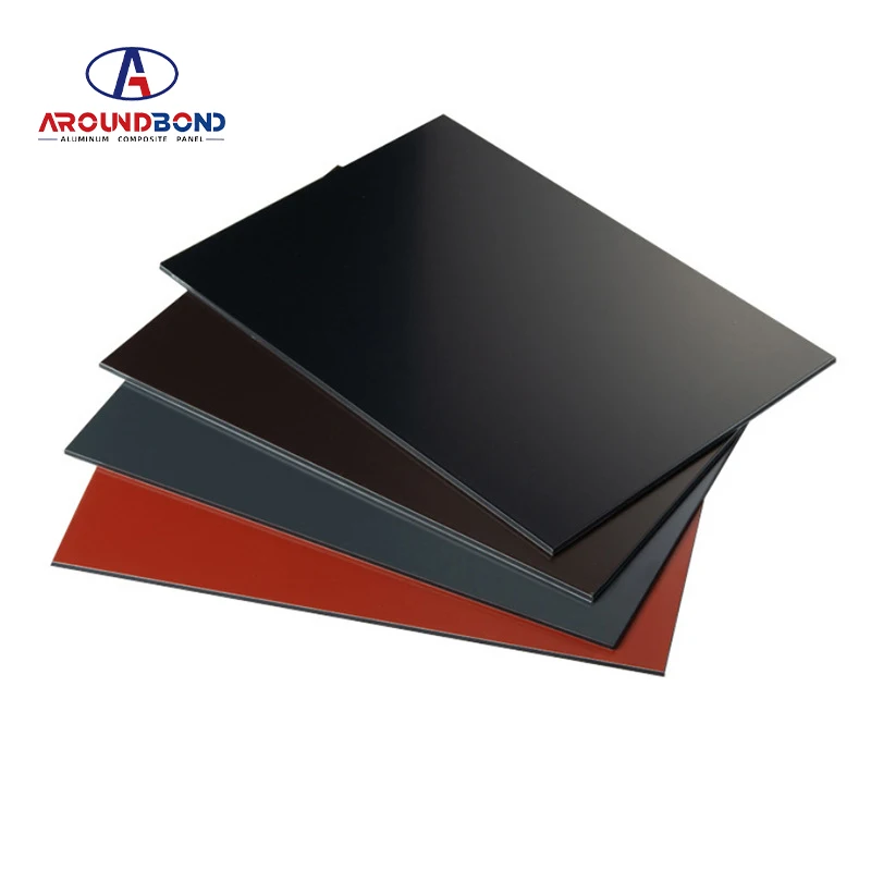 alucobond ACM Facade Plastic Plate for cladding wall fireproof mirror for advertising board aluminum composite panel