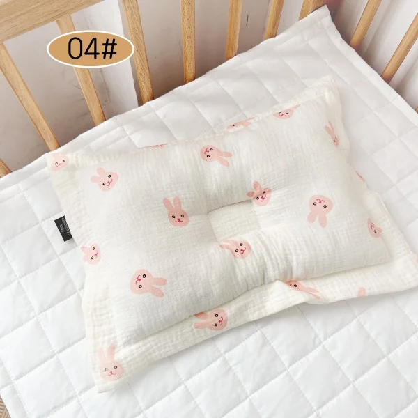 Wholesale Baby Pillow Head Protector Cotton Newborn Protective Pillows Infant Sleeping Cushion Pillow for 0-1 Years
