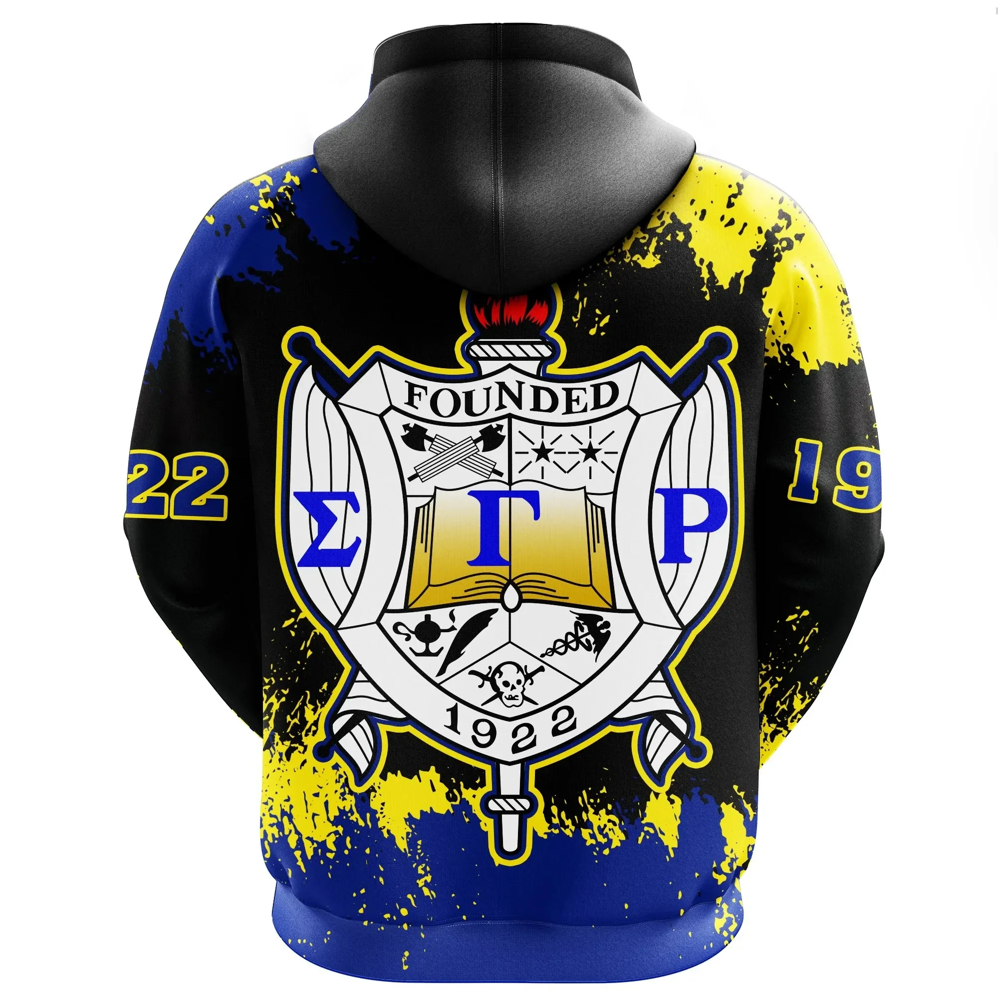 Floral Sigma Gamma Rho Hoodie Men Custom POD Autumn Long Sleeve Hoodies Pullover Sweatshirts Women Drop Shipping Sport Tops 2024