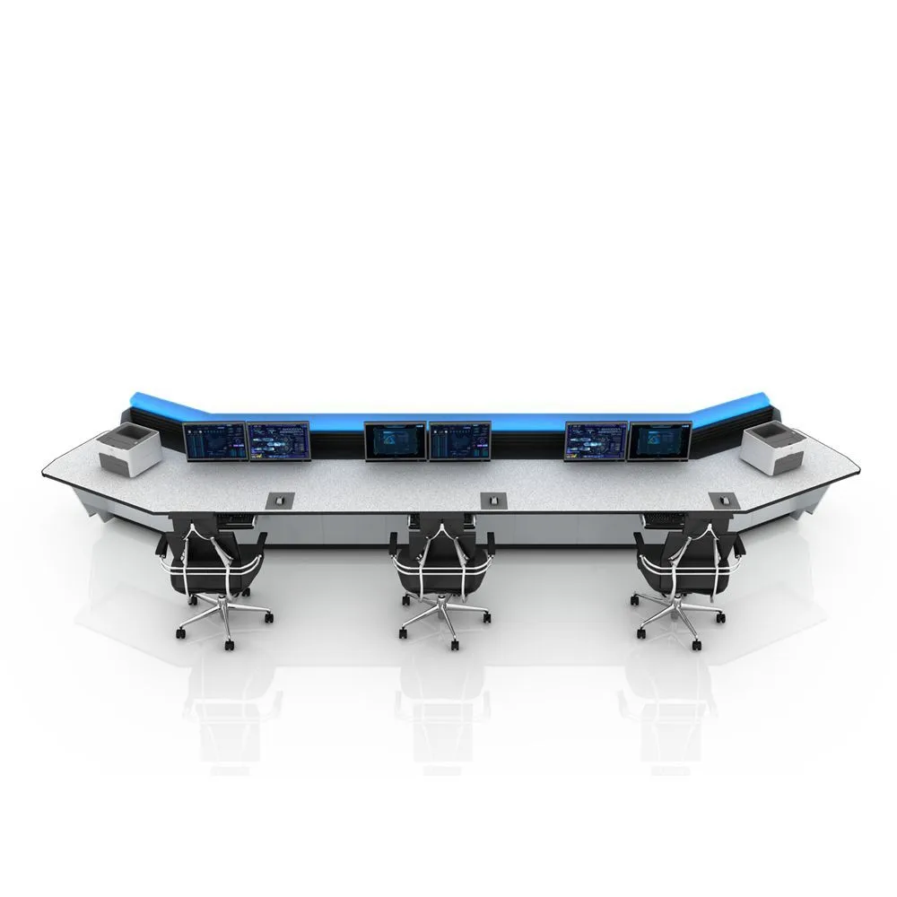 Control Room Office Industrial Furniture control center room workstation office desk adjustable height control center consoles