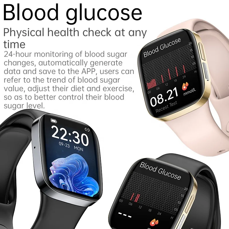 New JL08 Smart Watch with Calling ECG Body Temperature Heart Rate Blood Pressure Oxygen Waterproof Sports JL08 Smartwatch 2023