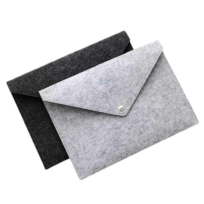 Size A4 Felt Folder Expanding File Folder Paper Portfolio Case Letter Envelope bag
