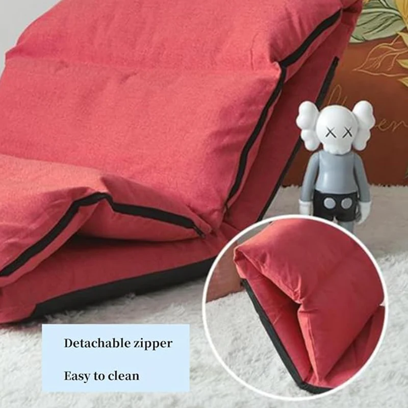 Bean Bag Comfortable Back Colorful Lazy Futon Chaise Bed Floor Cushion Multiangle Couch Chair Lounge Sofa Folding Furniture