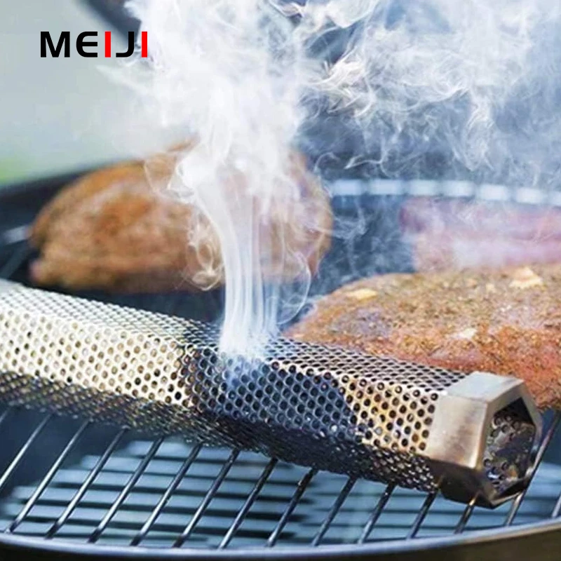 MEIJI New Arrivals Best Selling Products Supplier BBQ Accessories Smoke Generator Smokehouse Smoker Tube