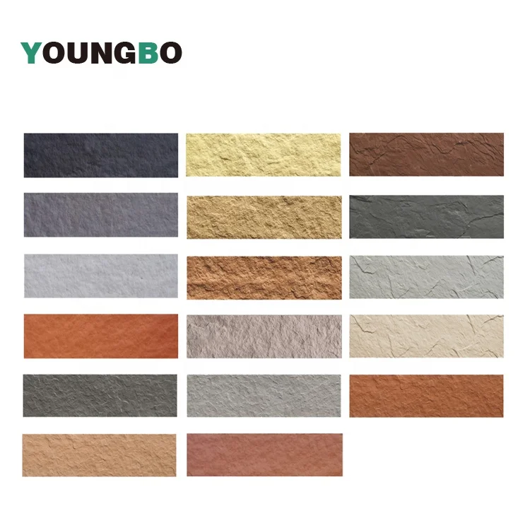 New Style Heat Resistant Exterior Bricks Exterior Wall Panels Flexible Decorative Wall Tile
