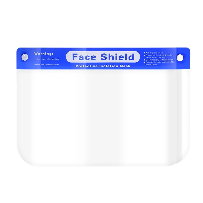 Manufacturer Anti-Dust Disposable Protection face shield Anti Fog Splash Proof Transparent clear Safety Medical Face Shields