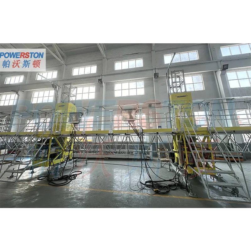 Mast Climbing Equipment Electric Lift Scaffolding Aerial Construction Mast Climbing Work Platform