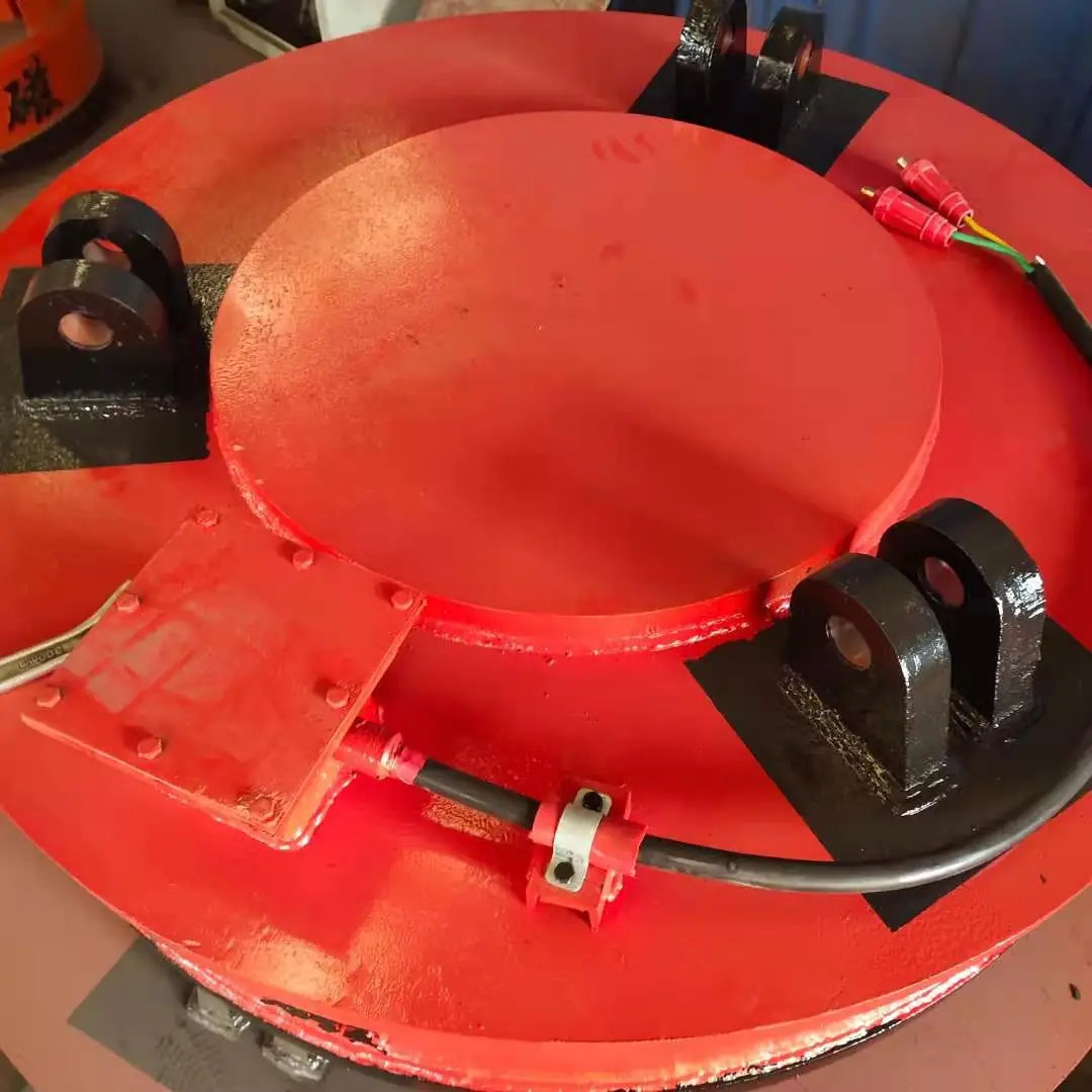 Good quality electromagnetic lifting magnet for lifting scrap  lifter electro magnet for lifting steel scraps dc220v