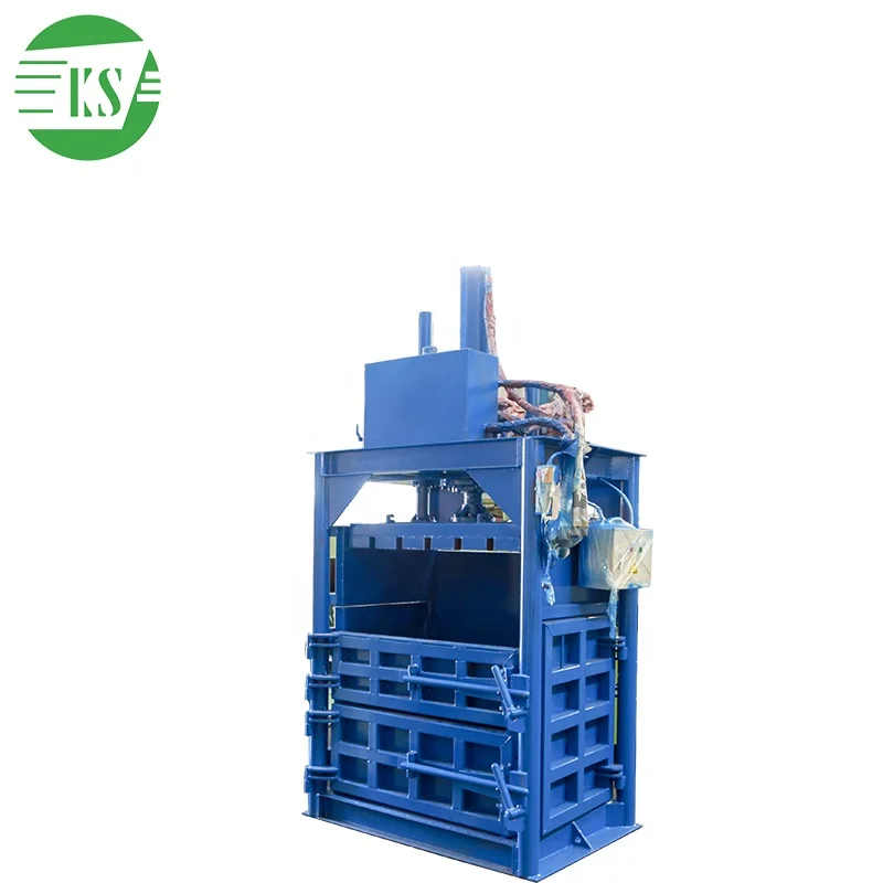 Keshang Automatic Hydraulic Blue Small Scrap Metal Iron Baler YJ-30