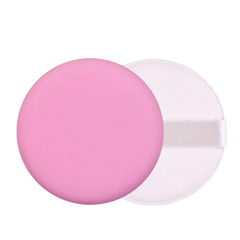 Бесплатный образец, мини многоразовая бархатная сатиновая косметическая губка, пушистая пуховка для макияжа, пуховка для косметики и губка для лица