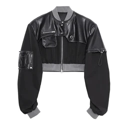 Custom Supplier Knockoff Brand Imitation Luxury Manufacturer Brand Replica Women Replication Coat Winter Varsity Bomber Jacket