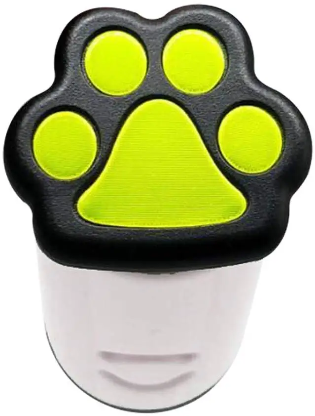 2021 Most Popular White Body With Pet Paw Dome New Quicker Clicker Fashion Practical Pet Training Clicker