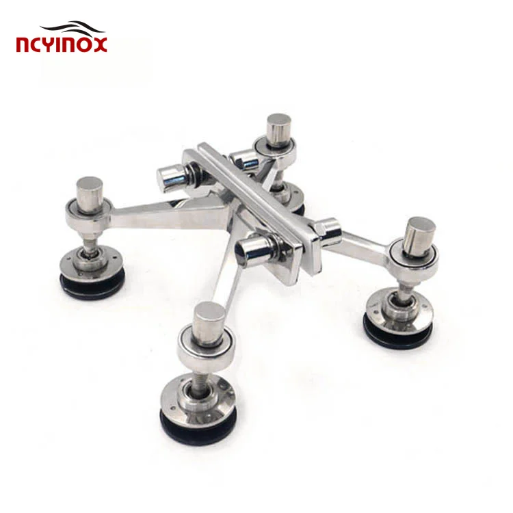 Stainless Steel K Type Glass Curtain Wall Spider Fitting