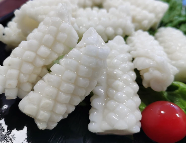  Пищевая продукция для деревни Шаньдун оптовая цена цветок кальмара Dosidicus Gigas замороженные