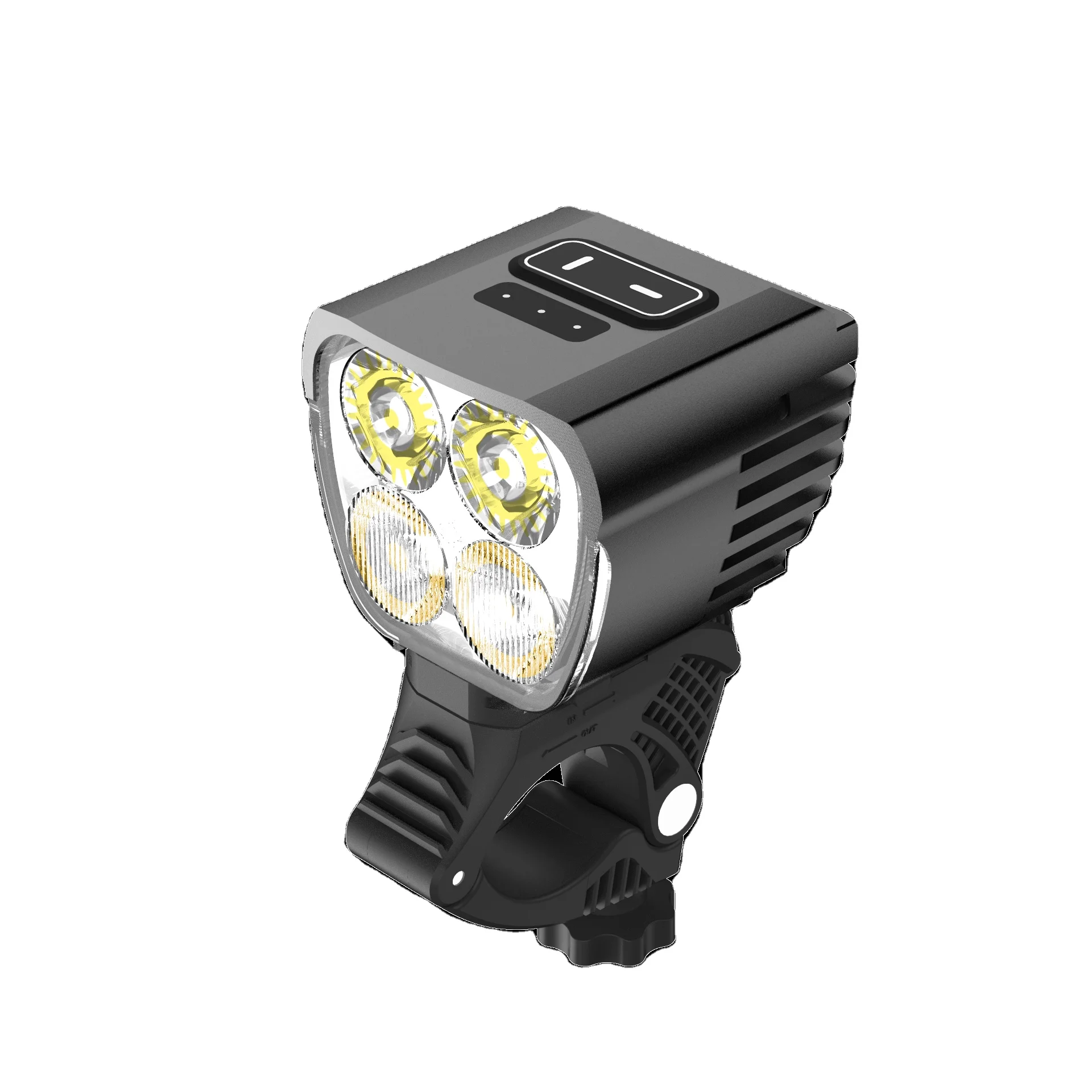 Best Optical Lens Bike Light 7.4 V Voltage 5000mAh Rechargeable Bicycle Light Front