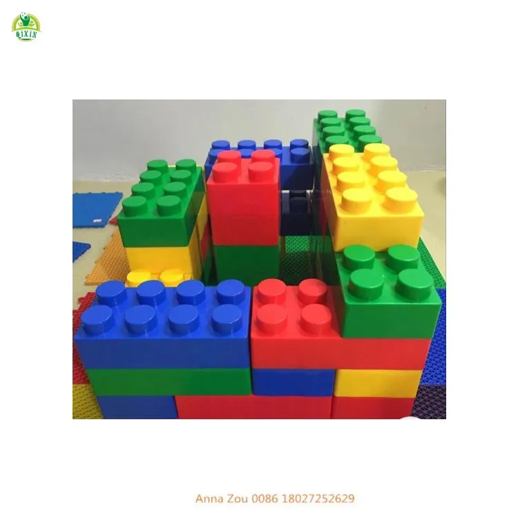 Kindergarten/mall education games, building blocks, plastic block toys