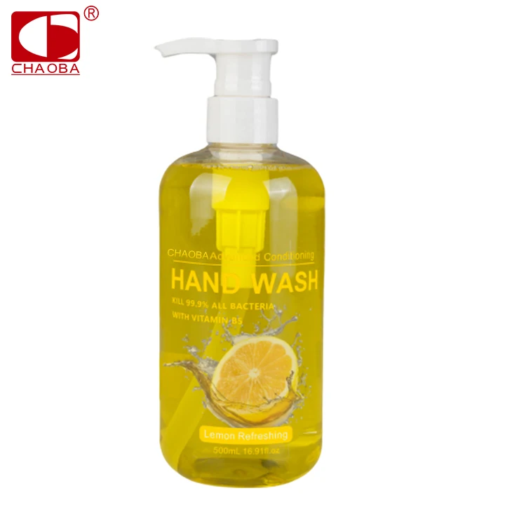 Gentle surfactants, essential oils and benzalkonium chloride lemon moisturizing hand wash hand sanitizer antiseptic liquid