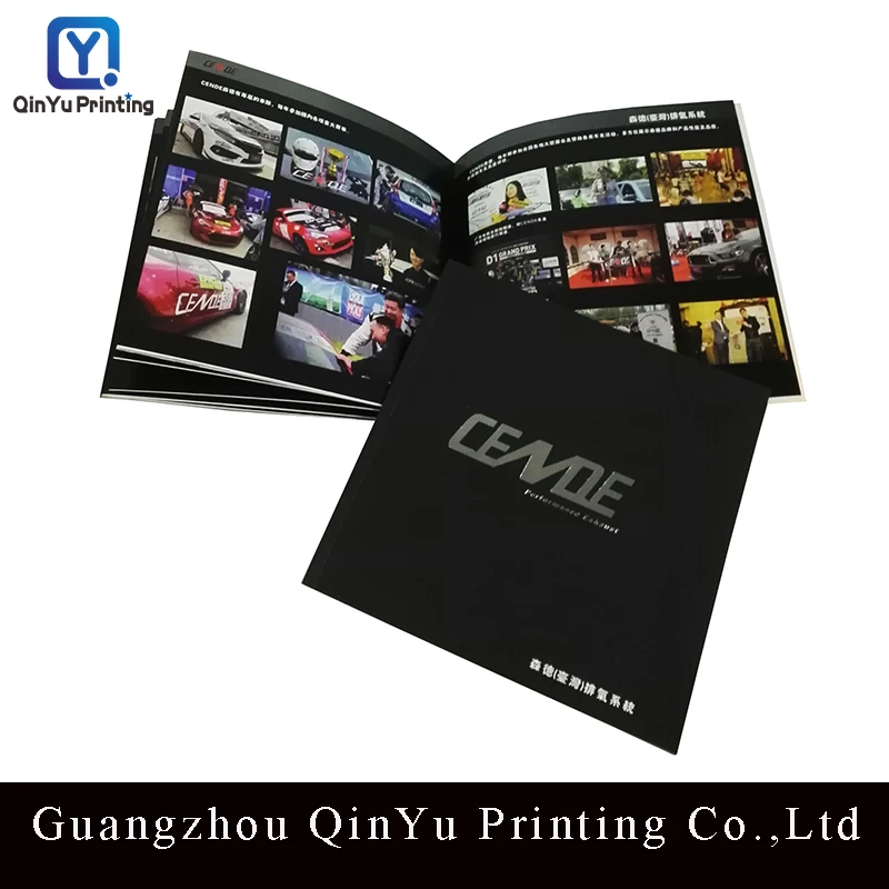 Custom Books Printing Service Instruction Manual Booklet Colorful Catalogue Printing Art Paper Offset Printing Brochure