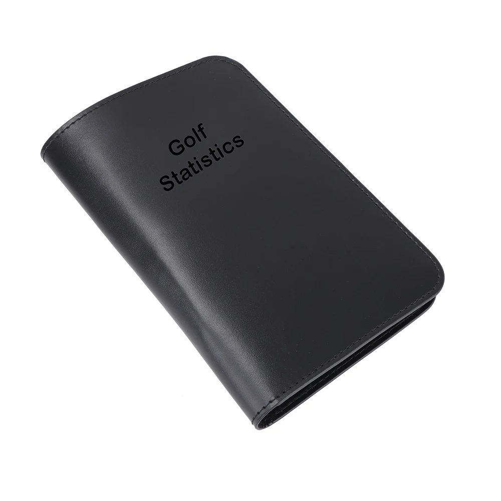 Stationery Supplies Custom Leather Golf Score Book Memo Pads PVC voltage forming document set custom logo new cross-border bag