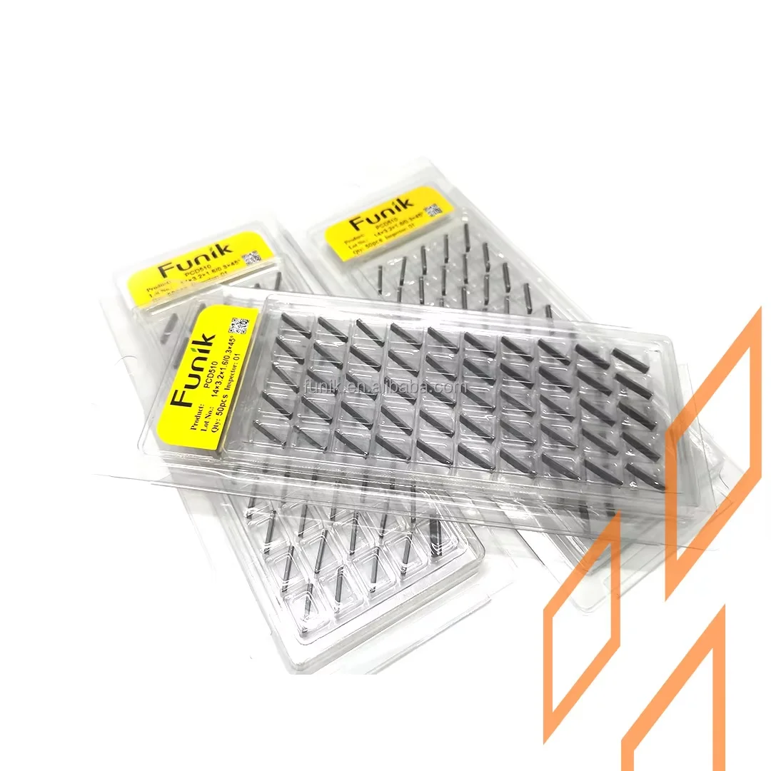 Funik High wear resistance pcd blank tips supplier for woodworking cutting tools