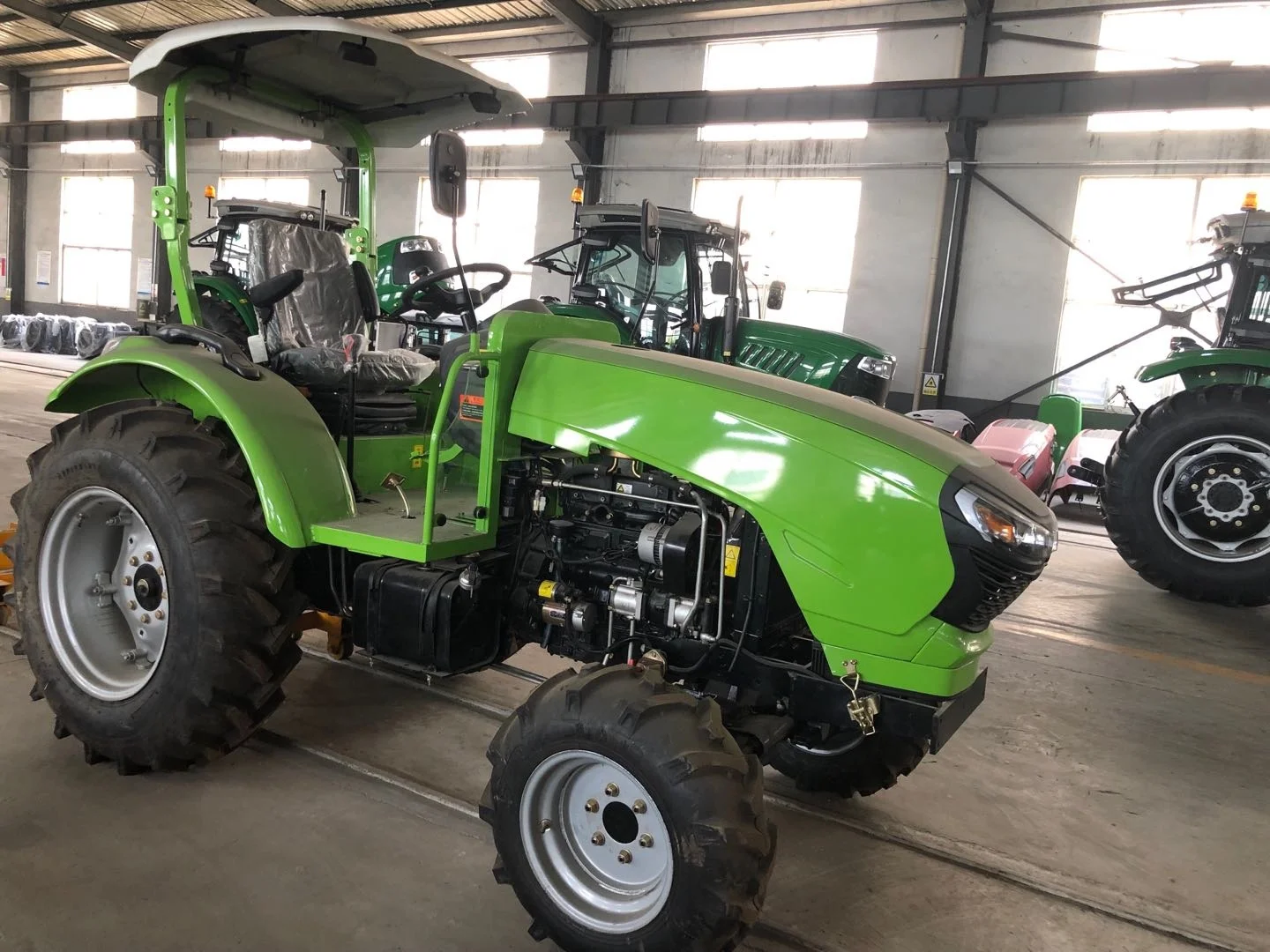 4w 90hp тент xichai фирменный двигатель фермерский трактор с большим сцеплением