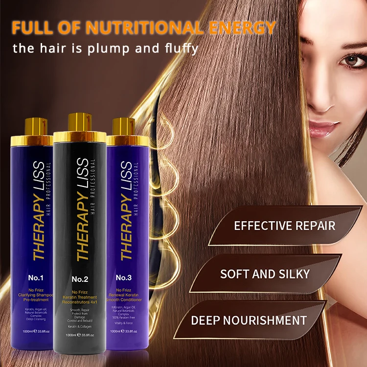 Professional Hair botox Anti-free  brazilian keratin hair smoothing straightening treatment