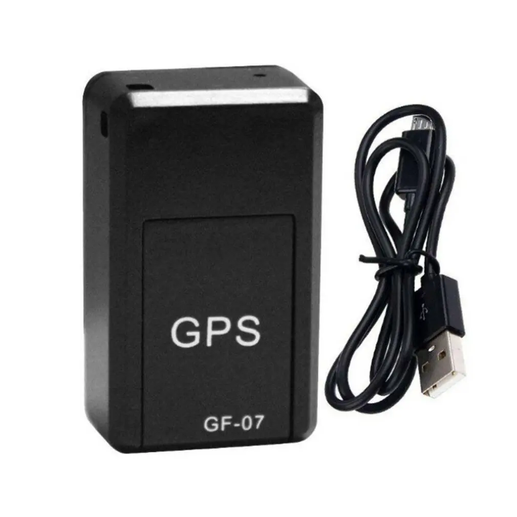 GF-07 магнитный автомобильный трекер GPS устройство для позиционирования в режиме реального времени отслеживать Магнит адсорбции мини локатор SIM вставки сообщение домашних животных с защитой от потери