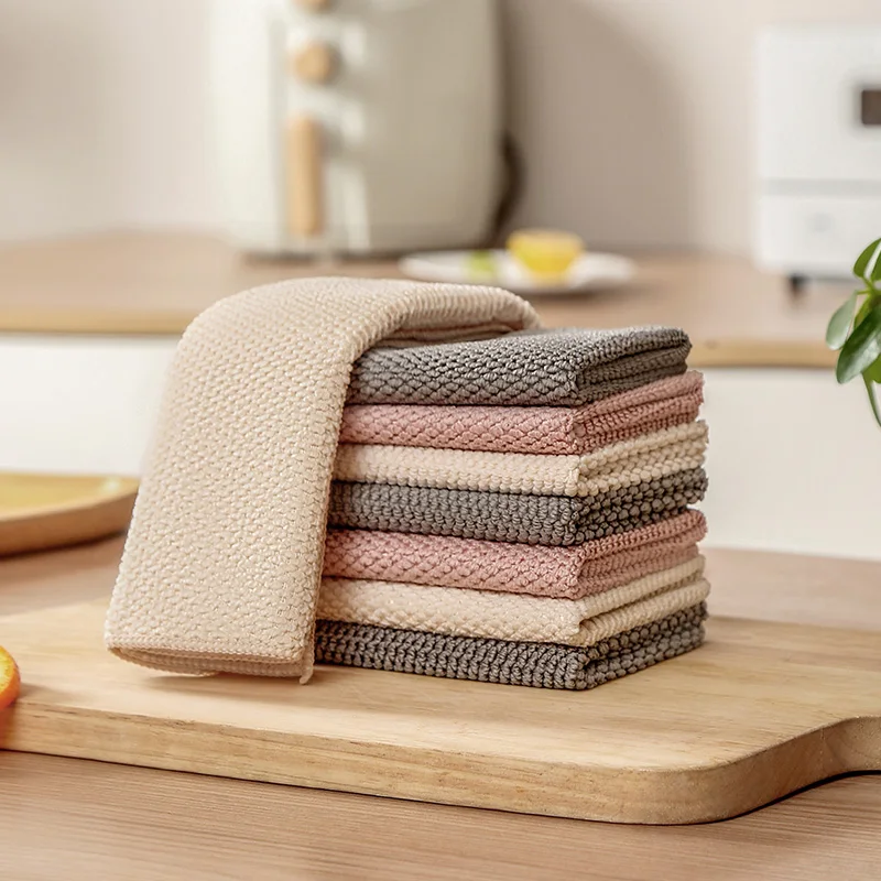 Microfiber cleaning cloths Highly Absorbent Cleaning Rags Lint-Free Streak-Free Cleaning Cloths for Kitchen Home Office