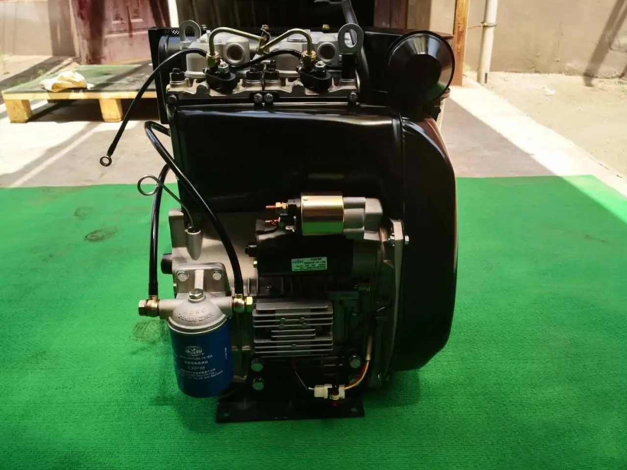 HF-A20 Air -Cooled 2-Cylinder 4-Stroke Engine Used For Construction Machinery