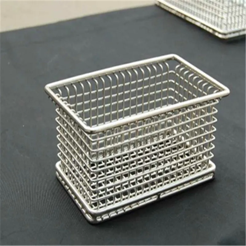 stainless steel wire mesh storage baskets Disinfection Basket for Medical Use/Production of stainless steel disinfection basket